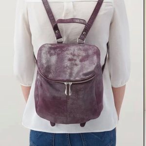 HOBO ‘River’ Backpack in Plum Graphite